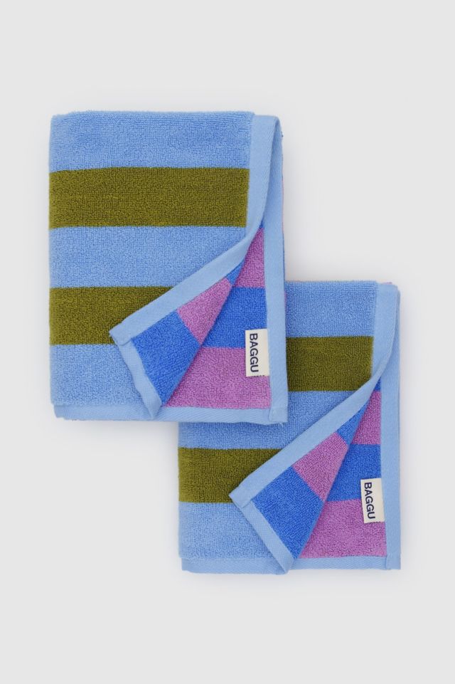 BAGGU Reversible Hand Towel Set #3