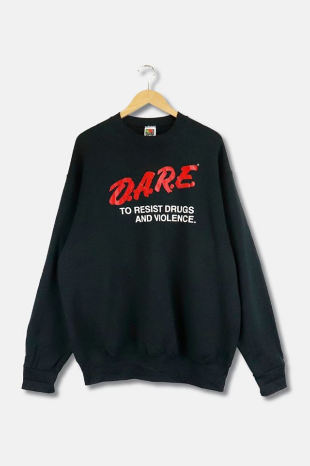 Vintage D.A.R.E Crewneck Sweatshirt Urban Outfitters