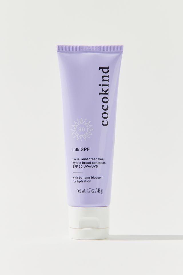 Cocokind Silk SPF Facial Sunscreen Fluid | Urban Outfitters