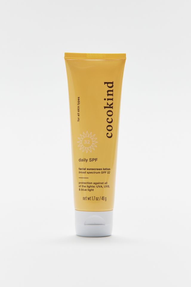 Cocokind Daily SPF Facial Sunscreen Lotion