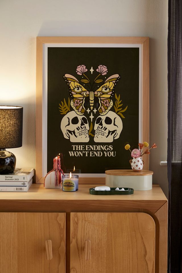 Kira Cyan The Endings Art Print Urban Outfitters