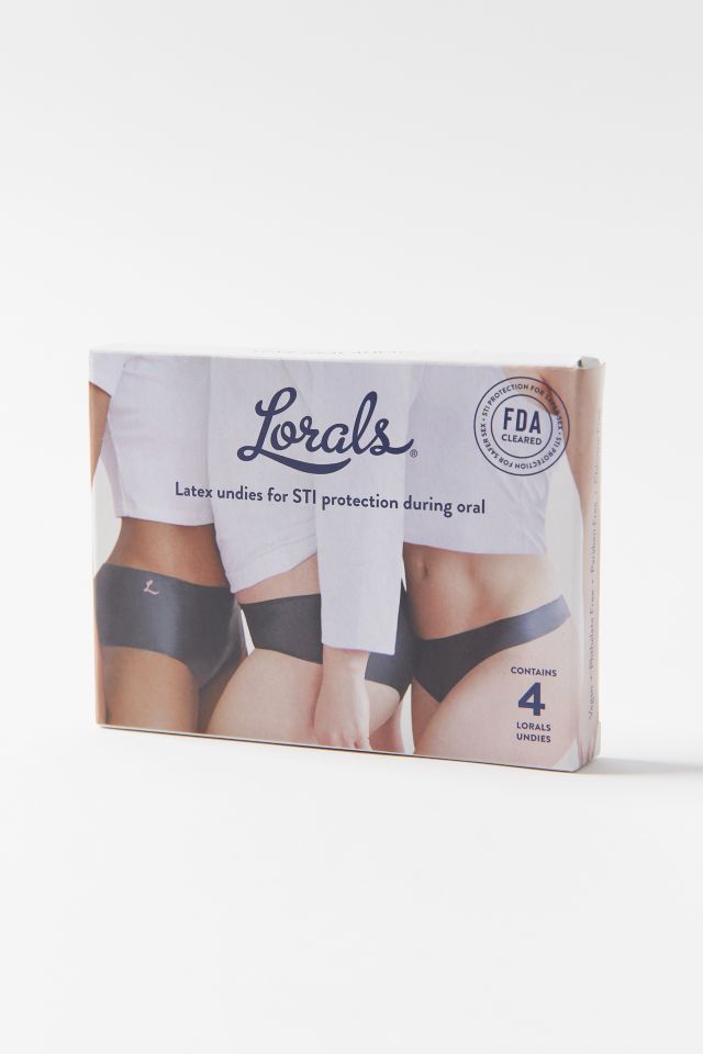 Lorals Protection Latex Panties 4-Pack