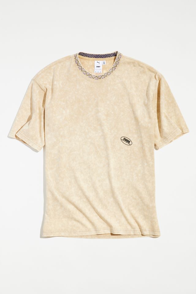 Puma x Dapper Dan – Jacquard Logo Tee Beige