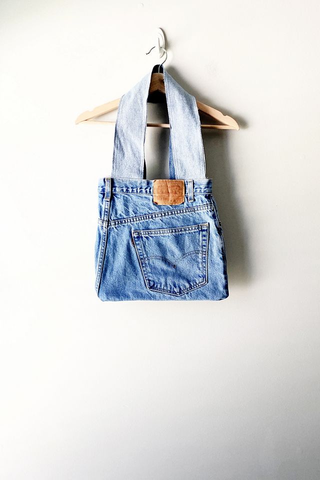 Vintage Reworked Levi's Denim Bag Urban Outfitters
