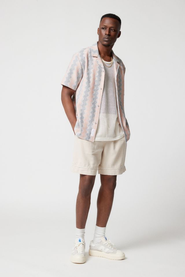 Native Youth Jacquard Zig Zag Shirt #1