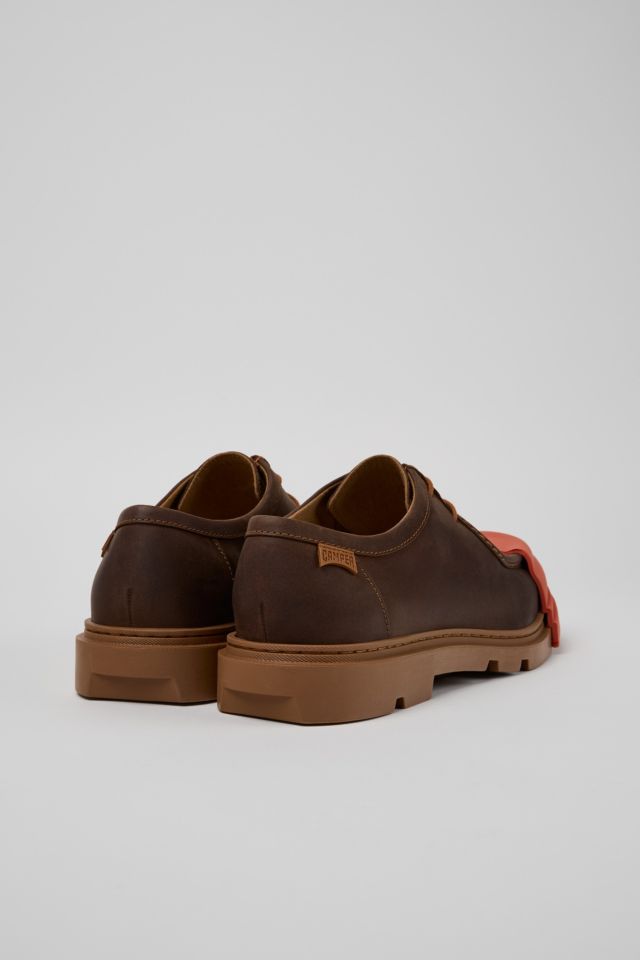 Camper Junction Leather Moc-Toe Shoes #2