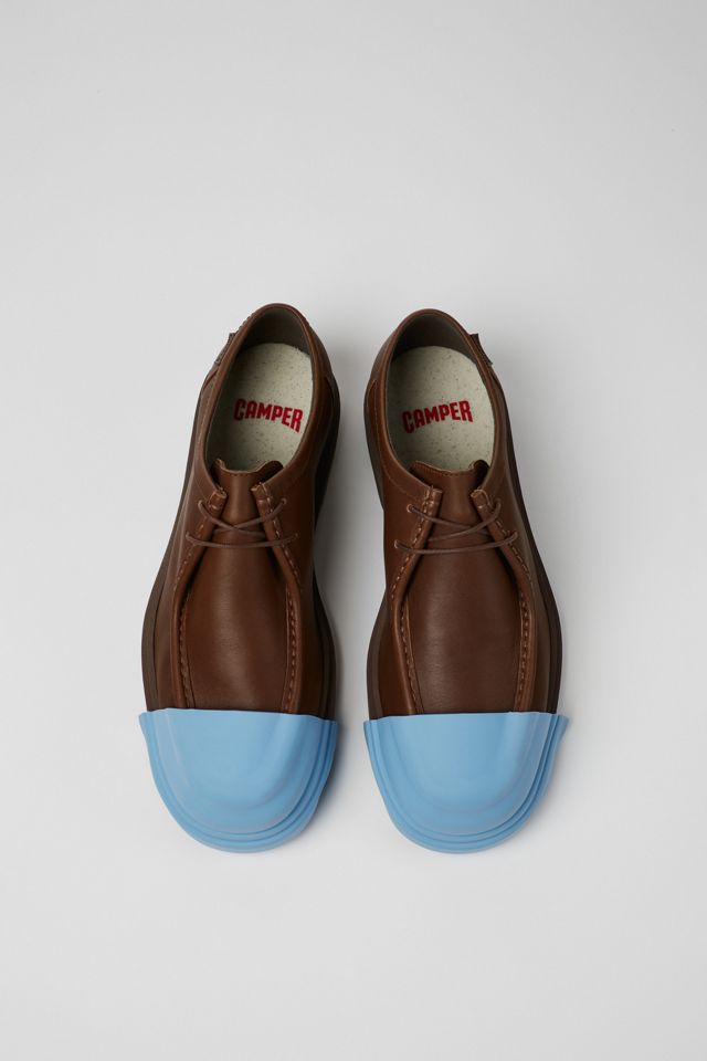 Camper Junction Leather Moc-Toe Shoes | Urban Outfitters