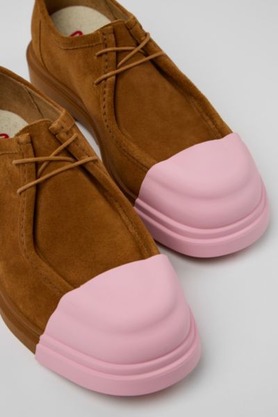 Camper Junction Leather Moc-Toe Shoes | Urban Outfitters