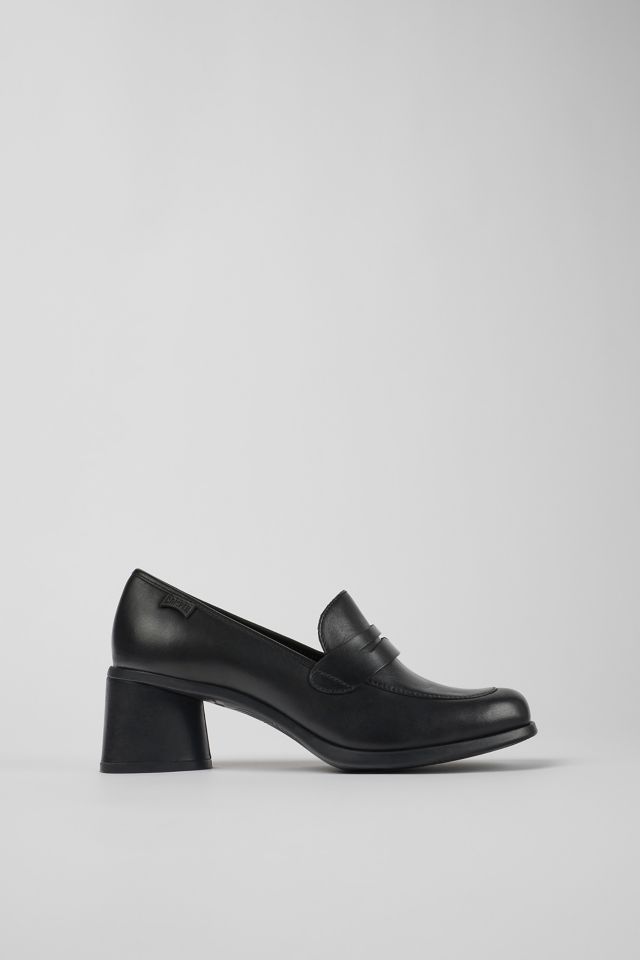 Camper Kiara Leather Loafer Heels #1