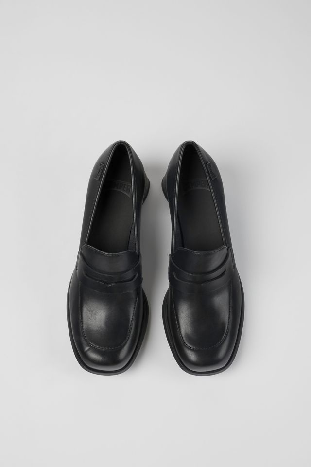 Camper Kiara Leather Loafer Heels #3