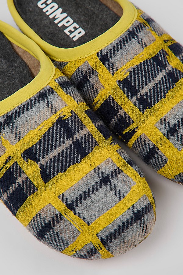 CAMPER WABI PATTERN WOOL SLIPPERS, WOMEN'S AT URBAN OUTFITTERS