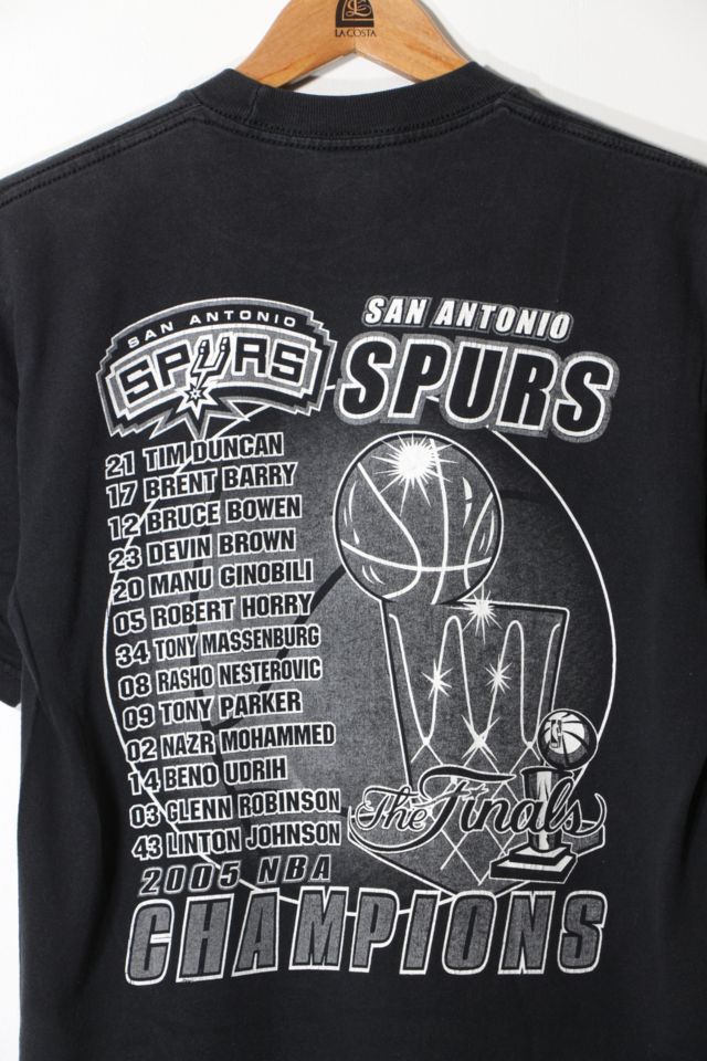 Vintage San Antonio Spurs Detroit Pistons 2005 Finals Shirt Size Youth –  Yesterday's Attic