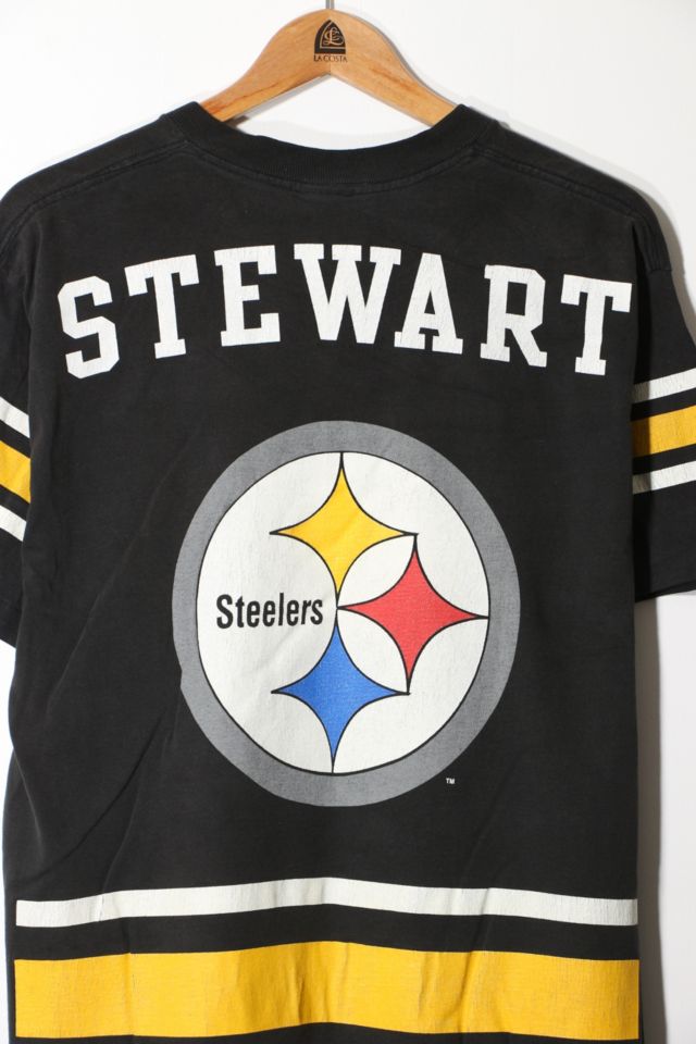 Vintage 1996 NFL Pittsburgh Steelers Team Jersey Replica Print T