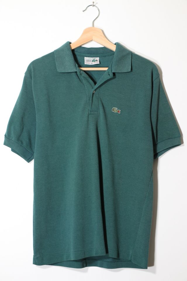 Vintage Chemise Lacoste Pique Polo Shirt Made in France Urban