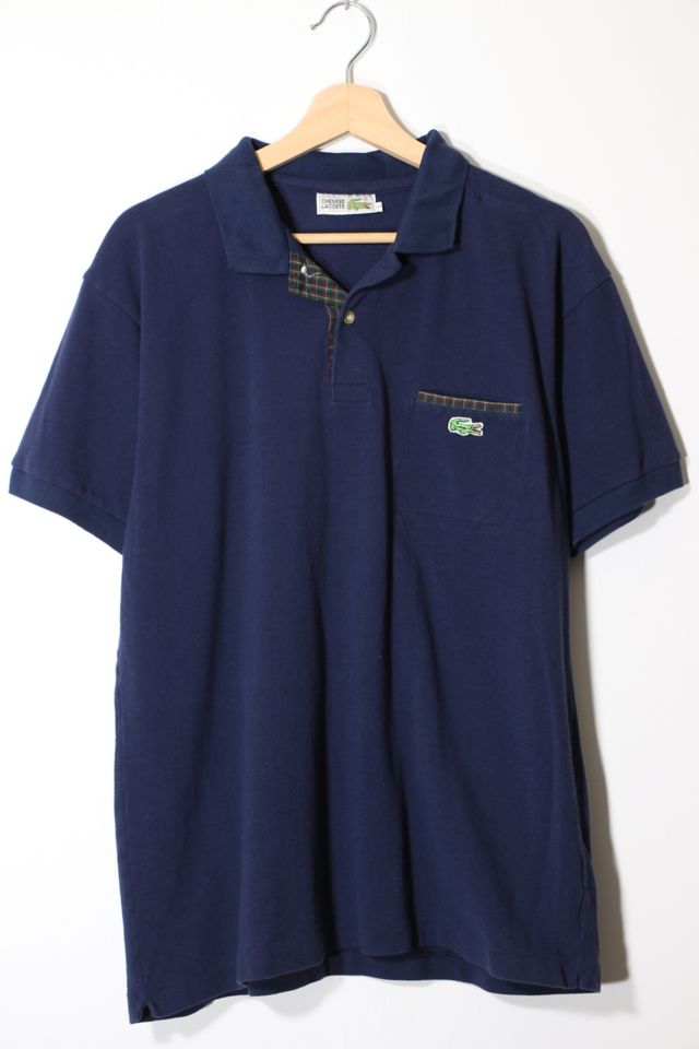 Vintage Chemise Lacoste Pique Polo Shirt Made in France Urban Outfitters