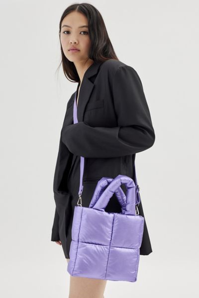 Urban Outfitters Uo Mini Messenger Bag - Dark Purple One Size