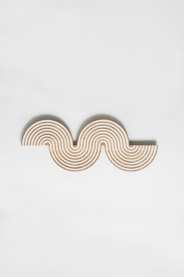 Bekah Carved Wood Wall Hanging #3