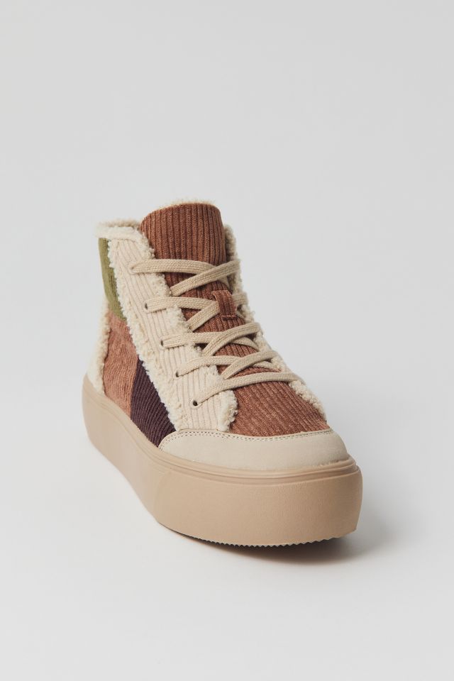 Rocket Dog Flair Patchwork High-Top Platform Sneaker | Urban Outfitters ...