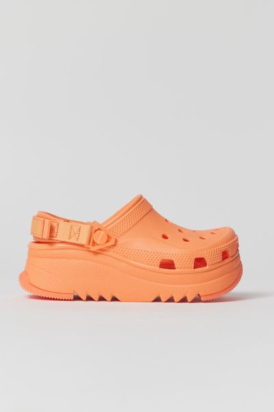 orange crocs for women