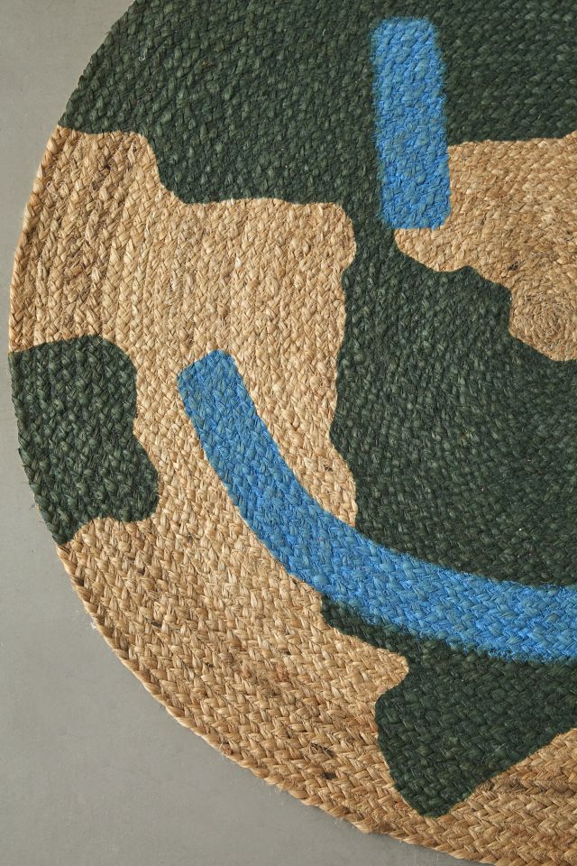Happy Earth Braided Jute Rug #3