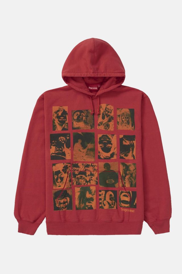 Supreme Collage Grid Hooded Sweatshirt