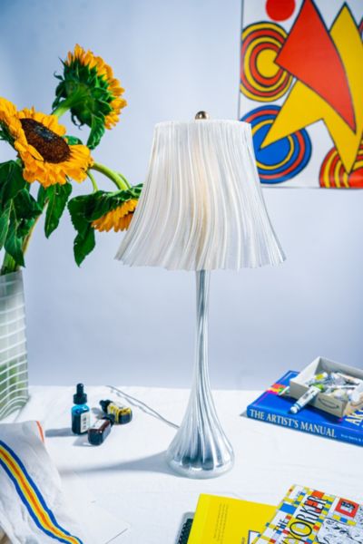 Wooj Design The Pleat Table Lamp In Clear