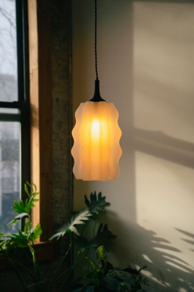 Wooj Design The Wavy Plug-in Pendant Lamp