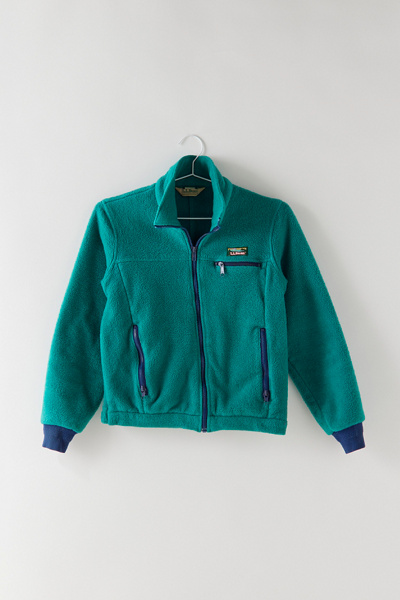 Pull En Polaire Vintage L.L. Bean Taille M - Occasion Très Bon état, Matière Fleece