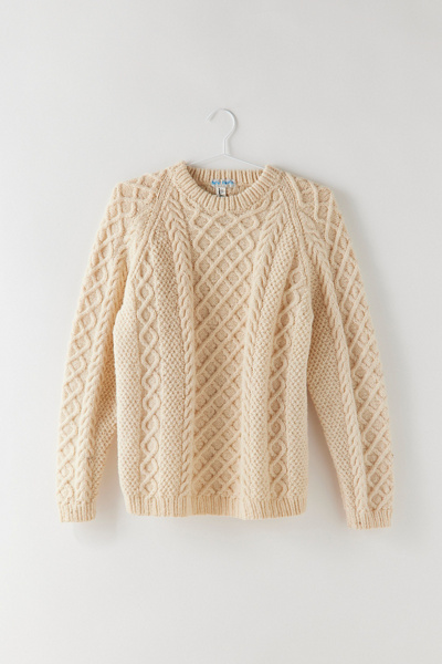Classic Cable Knit Sweater- round neck main image 0