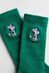 Peanuts Snoopy Golf Embroidery Crew Sock