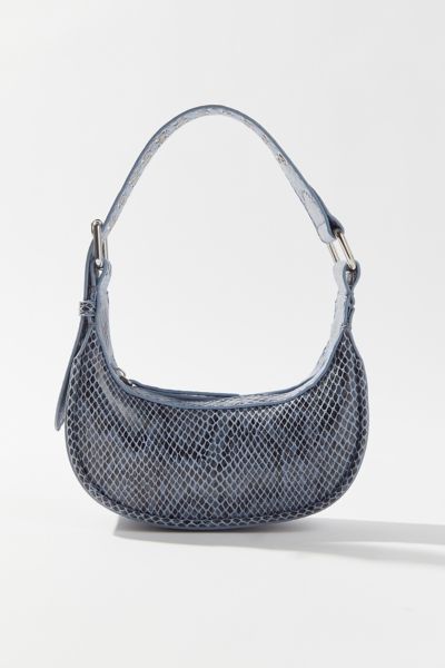 Urban Outfitters Uo Lucy Mini Crescent Bag In Snake Print