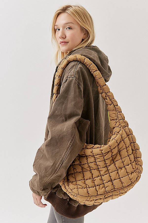 Urban Outfitters Elle Bubble Hobo Bag In Neutrals