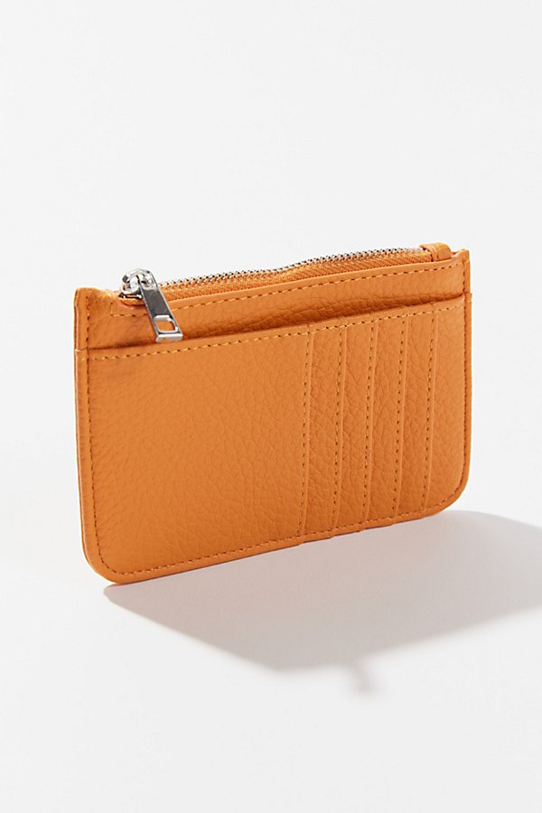 Urban Outfitters Lucy Cardholder Wallet In Burnt Orange