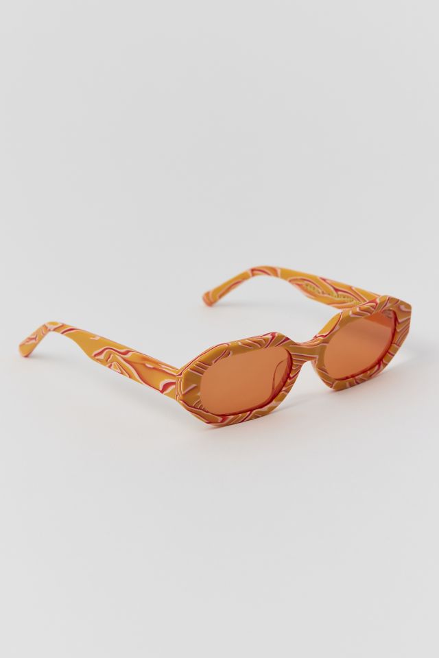 UO Exclusive Mercer Polarized Rectangle Sunglasses #1