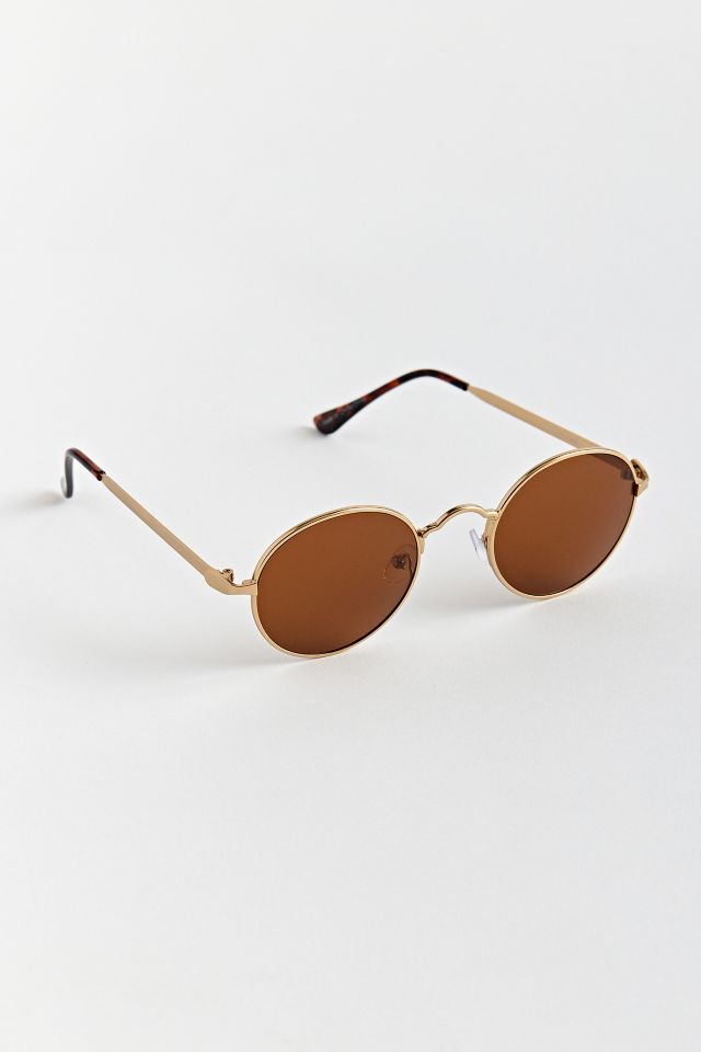 Lunettes de soleil rondes en métal Waverly #1
