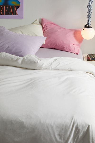Breezy Cotton Percale Duvet Cover Set