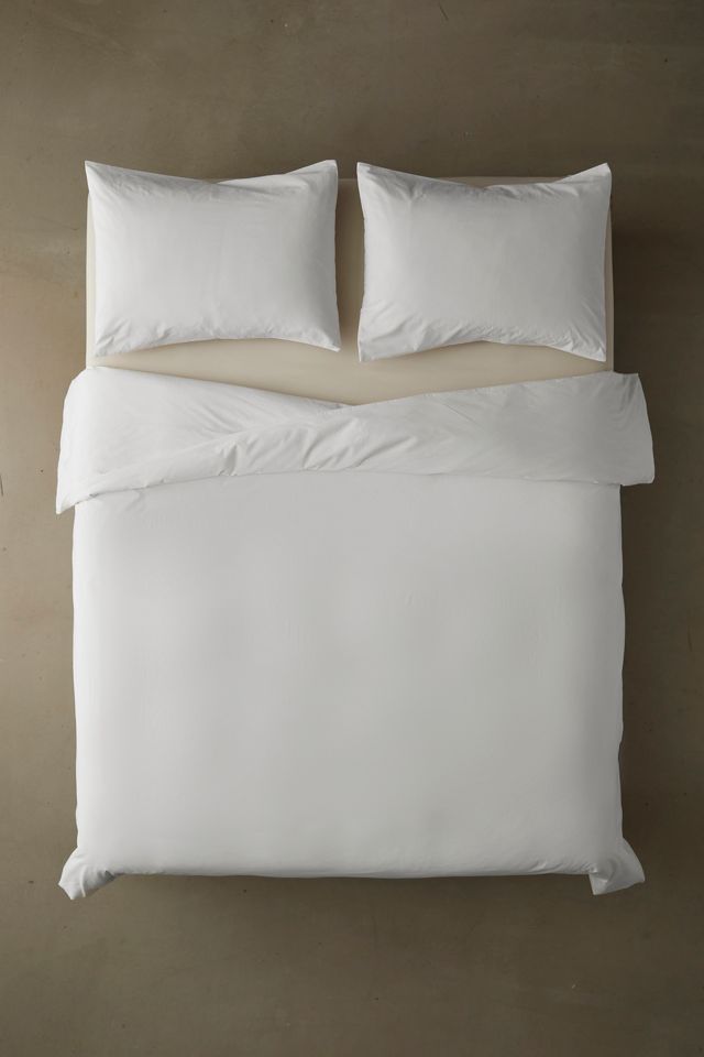 Breezy Cotton Percale Duvet Set