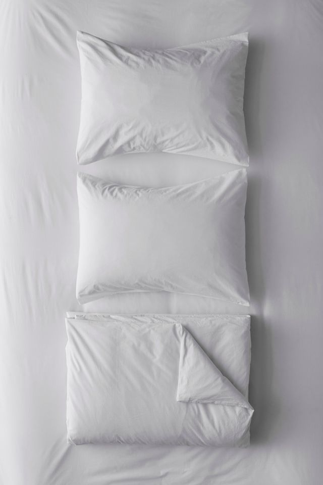 Breezy Cotton Percale Duvet Set