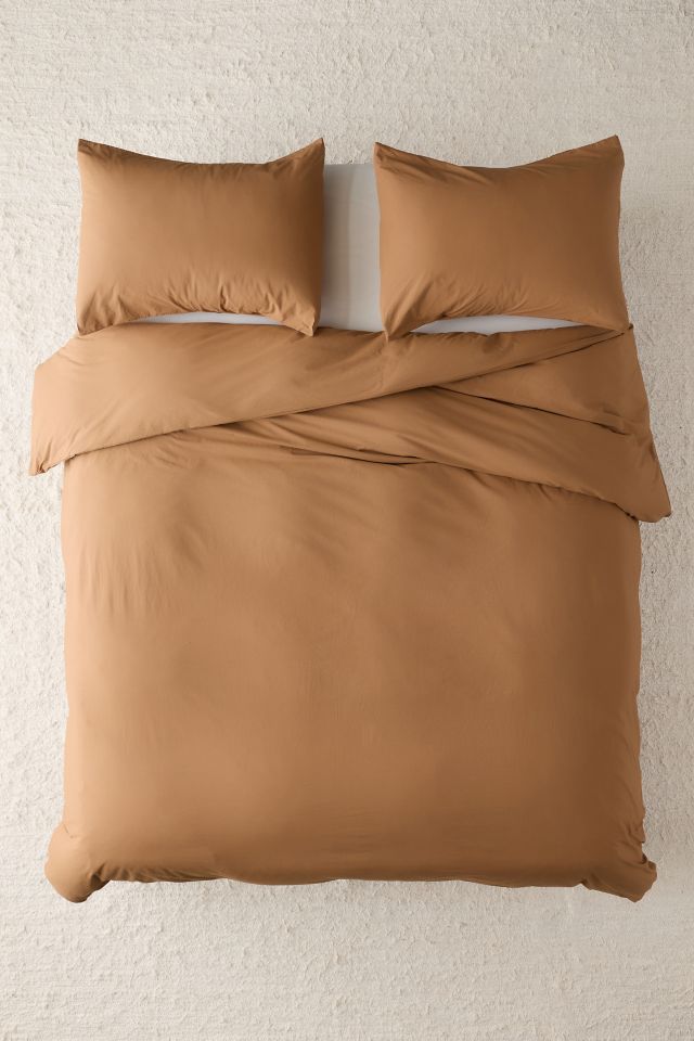 Breezy Cotton Percale Duvet Cover Set #1