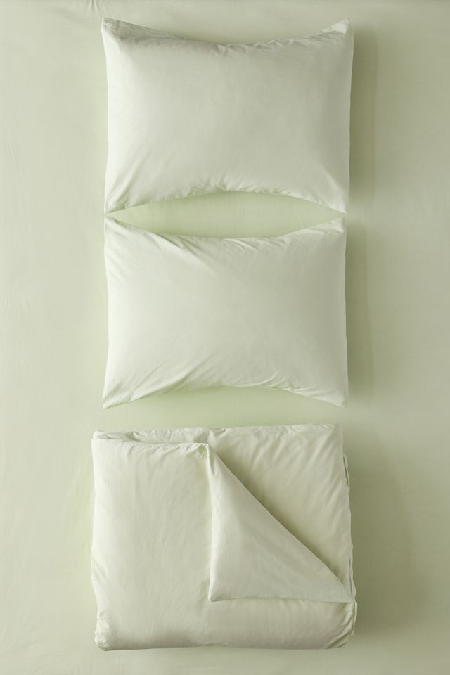 Breezy Cotton Percale Duvet Cover Set #4