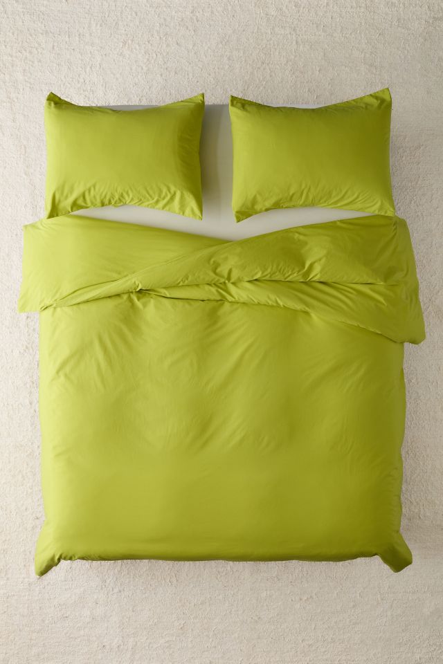 Breezy Cotton Percale Duvet Cover Set #1