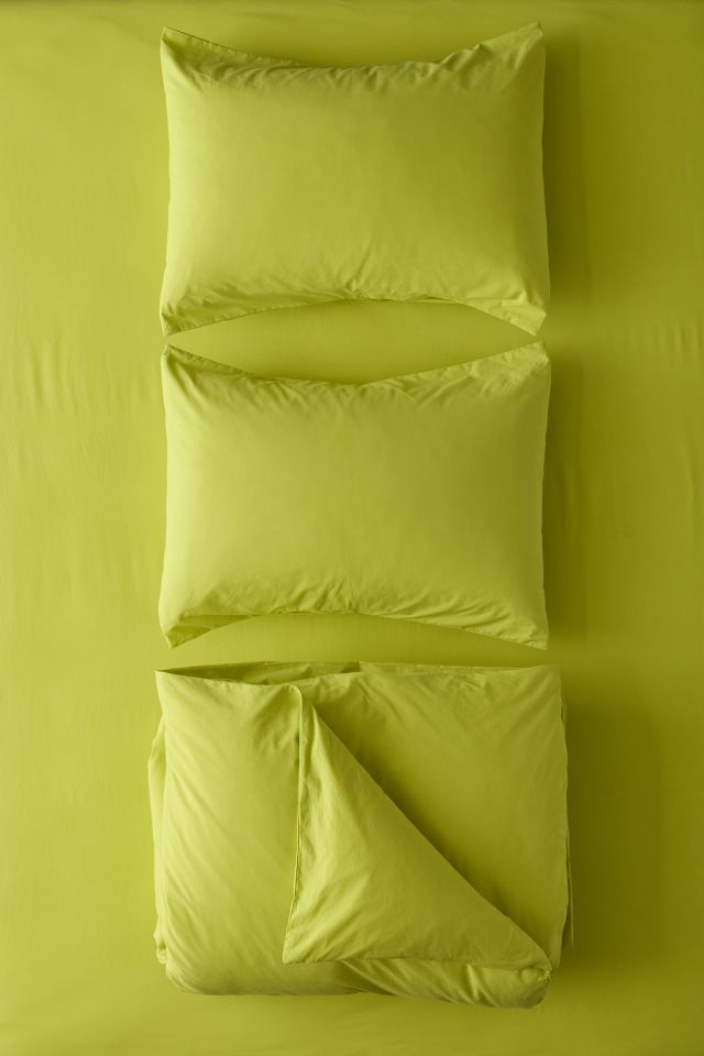 Breezy Cotton Percale Duvet Cover Set #4