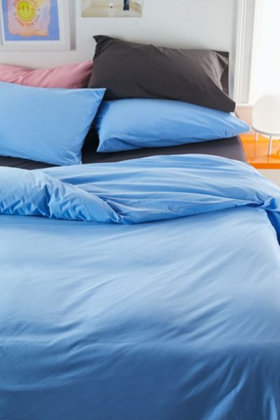 Urban Outfitters Breezy Cotton Percale Duvet Set