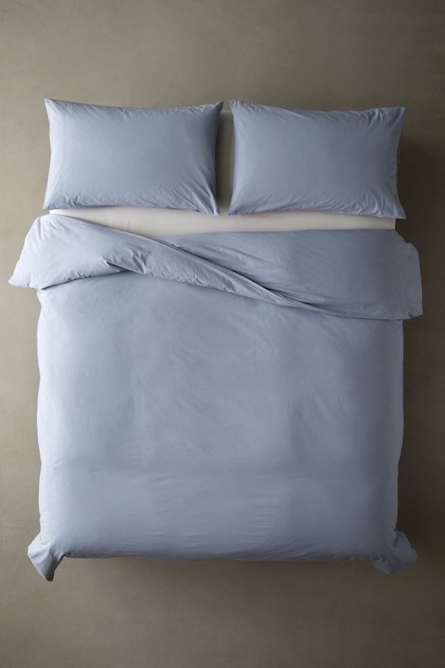 Breezy Cotton Percale Duvet Cover Set