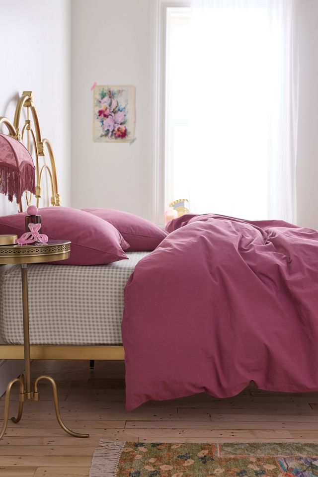 Breezy Cotton Percale Duvet Cover Set #1