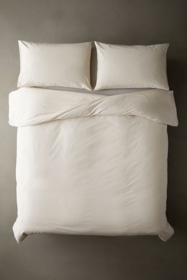 Breezy Cotton Percale Essential Duvet Set #1