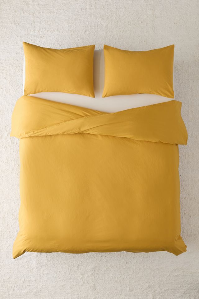 Breezy Cotton Percale Duvet Cover Set #1