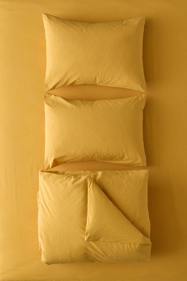 Breezy Cotton Percale Duvet Cover Set #4