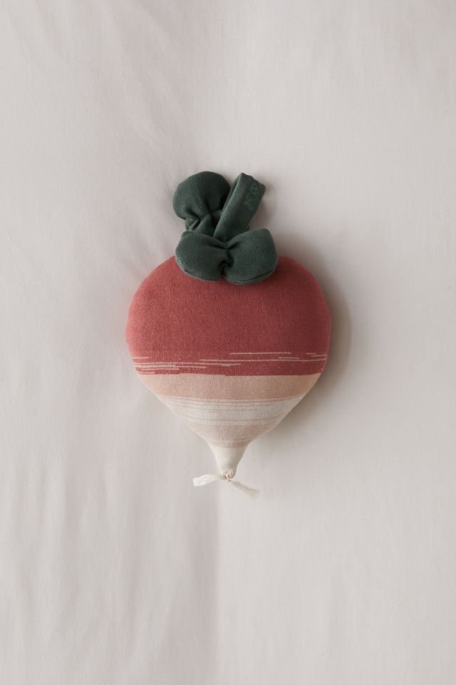 Lorena Canals Knitted Radish Throw Pillow #1