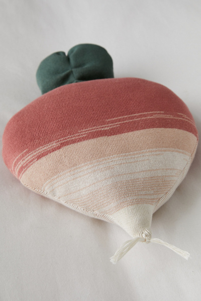 Knitted Radish Throw Pillow - Thumbnail 2